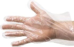 Luva Plástica Descartável 500 Unid - 5 Pct 100 Unid