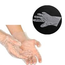 Luva Plastica Descartavel Protecao Cozinha Tintura Limpeza Higiene Transparente 100 Unidades Luva Plastica Descartavel Protecao Cozinha Tintura Limpeza Higiene Transparente 100 Unidades