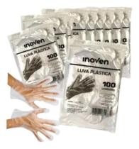 Luva Plástica Descartável Transparente - Cx 10.000 Unid. Luva Plástica Descartável Transparente - Cx 10.000 Unid.