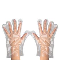 Luva Plástica Descartável Transparente Talge 1000 Unidades