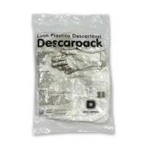 Luva Plástica Estéril c/ 100 Descarpack