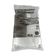 Luva Plástica Não Estéril Descartável Descarpack Pct 100Un Luva Plástica Não Estéril Descartável Descarpack Pct 100Un