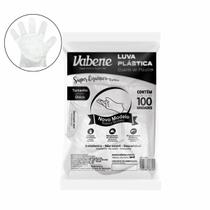Luva Plástica Vabene Tam:unico C/100un Ref.1494