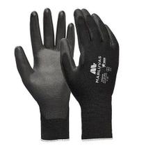 Luva Poly Pu Black (ca 32845) T: 8-m - Marluvas