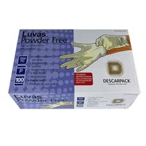 Luva powder free não cirúrgico s pó descarpack 100un tam g Luva powder free não cirúrgico s pó descarpack 100un tam g