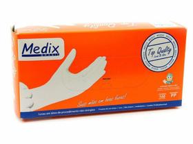 Luva Pp Latex Com Po - Medix