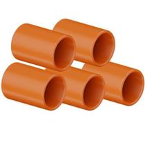 Luva pressão laranja 3/4" C/5Peças -Tigre Luva pressão laranja 3/4" C/5Peças -Tigre
