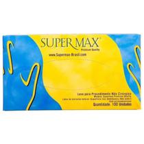 Luva proc. com po premium quality supermax cx com 100un Luva proc. com po premium quality supermax cx com 100un
