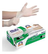 Luva procedim latex sem po tam g 100un medix Luva procedim latex sem po tam g 100un medix