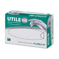 Luva procedimento latex m cx 100 - utile Luva procedimento latex m cx 100 - utile