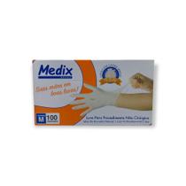 Luva procedimento medix cx.c/100 (com po)