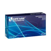 Luva Procedimento Nitrilo Azul Safe Max SPó Tam PP Supermax