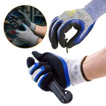 Luva Profissional Anti Corte Resistente Proteção Segurança Nível 5