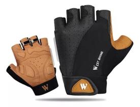 Luva Profissional Gel Ciclismo Bike Esportes (L)