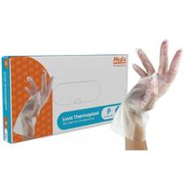 Luva Proteção Descartável Thermoplast Sem Pó 100un Luva Proteção Descartável Thermoplast Sem Pó 100un