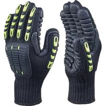 Luva Proteção Reforçada Antivibração Impacto Nysos EPI DeltaPlus CA 41405