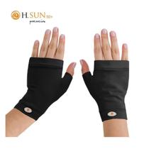 Luva Proteção Solar Mini FPU50+ H.Sun Famara Preta P/M