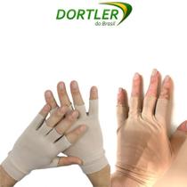 Luva Protetor Solar Curta Dortler Original Pos Peeling UV 50 Contra Queimaduras Sensível Confortável