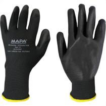 Luva Pu Multitato Mucambo 548 Preta 7 - P Luva Pu Multitato Mucambo 548 Preta 7 - P