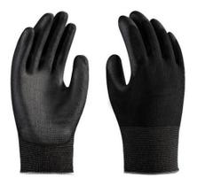 Luva PU Multitato Tato Preta Proteplus Segurança Mecânica Kit 5 Pares