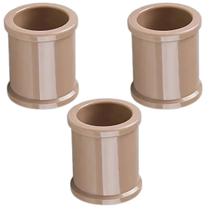 Luva Pvc 20Mm Soldável Conexão Encanamento Kit 03 Un