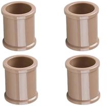 Luva Pvc 20Mm Soldável Conexão Encanamento Kit 04 Un