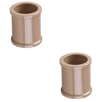 Luva Pvc 32Mm Soldável Conexão Encanamento Kit 02 Un Luva Pvc 32Mm Soldável Conexão Encanamento Kit 02 Un