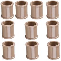 Luva Pvc 32Mm Soldável Conexão Encanamento Kit 10 Un Luva Pvc 32Mm Soldável Conexão Encanamento Kit 10 Un