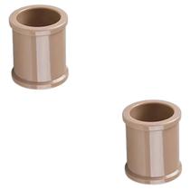 Luva Pvc 40Mm Soldável Conexão Encanamento Kit 02 Un