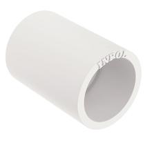Luva Pvc Branca 1/2" Sem Rosca Inpol Luva Pvc Branca 1/2" Sem Rosca Inpol