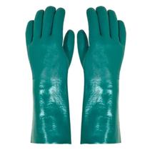 Luva PVC Forrada Cano Longo 70cm CA 34570 Palma Áspera Luva PVC Forrada Cano Longo 70cm CA 34570 Palma Áspera