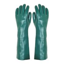 Luva PVC Liso Punho Longo Forrado 70cm CA34568 PlastCor