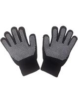 Luva Quentinha Unissex Anti-grudante Inverno Lisa Preta