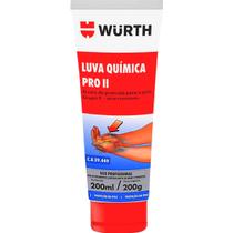 Luva Quimica Pro 2 Para Mecanico Pintura Creme Protetor de Mão 200g Wurth