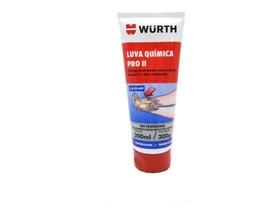 Luva Química Pro II Wurth 200g Proteção para pele contra óleo = mãos sempre limpas