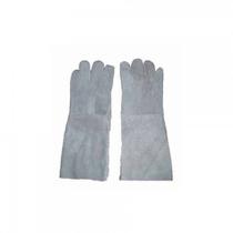 Luva Raspa Couro 7cm - Com Reforço Interno - Super Resistente