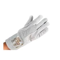 Luva Raspa Couro Soldador Reforço Interno Par Punho 7cm - Zanel