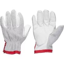 Luva Raspa E Vaqueta Mista Fit C.a. 36250 Plastcor + Brinde