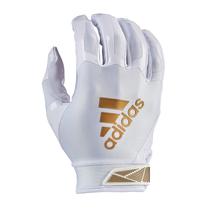 Luva receptora de futebol adidas ADIFAST 3.0 Adult branca/dourada