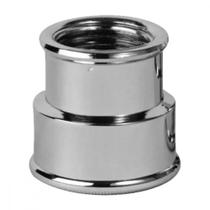 Luva Reducao Latao Cromado Metais Rei 3/4 X 1/2''