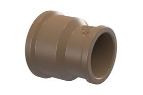 Luva reducao soldavel 25mmx20mm ou 3/4"x1/2" marrom - tigre