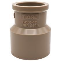 Luva Redução Soldável Amanco PVC Marrom 60x40mm - 22186040