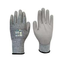 Luva Resistente a Corte Eco Hope 8 (M) - HPPE Fibra de Vidro RPET PU 100C - Volk do Brasil Luva Resistente a Corte Eco Hope 8 (M) - HPPE Fibra de Vidro RPET PU 100C - Volk do Brasil