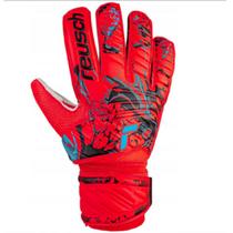 Luva Reusch Attrakt Solid Masculino - Vermelho e Azul