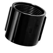 Luva Roscável Pvc Antichama Eletroduto 3 Polegadas Preta Pvc