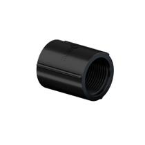 Luva Roscável Pvc Cor Preta Medida 1/2 Marca - Tigre