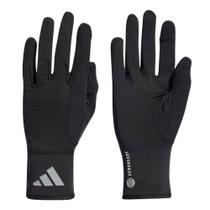 Luva Running Adidas Aeroready Gloves Unissex Preto