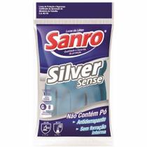 Luva Sanro Silver Sense Azul Eg Luva Sanro Silver Sense Azul Eg