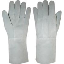 Luva Segurança Raspa Punho Longo 20cm Luveq CA 26749