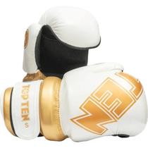 Luva semi aberta para Kickboxing Point Fight e Taekwondo GLOSSY BLOCK - Top Ten - Homologado WAKO